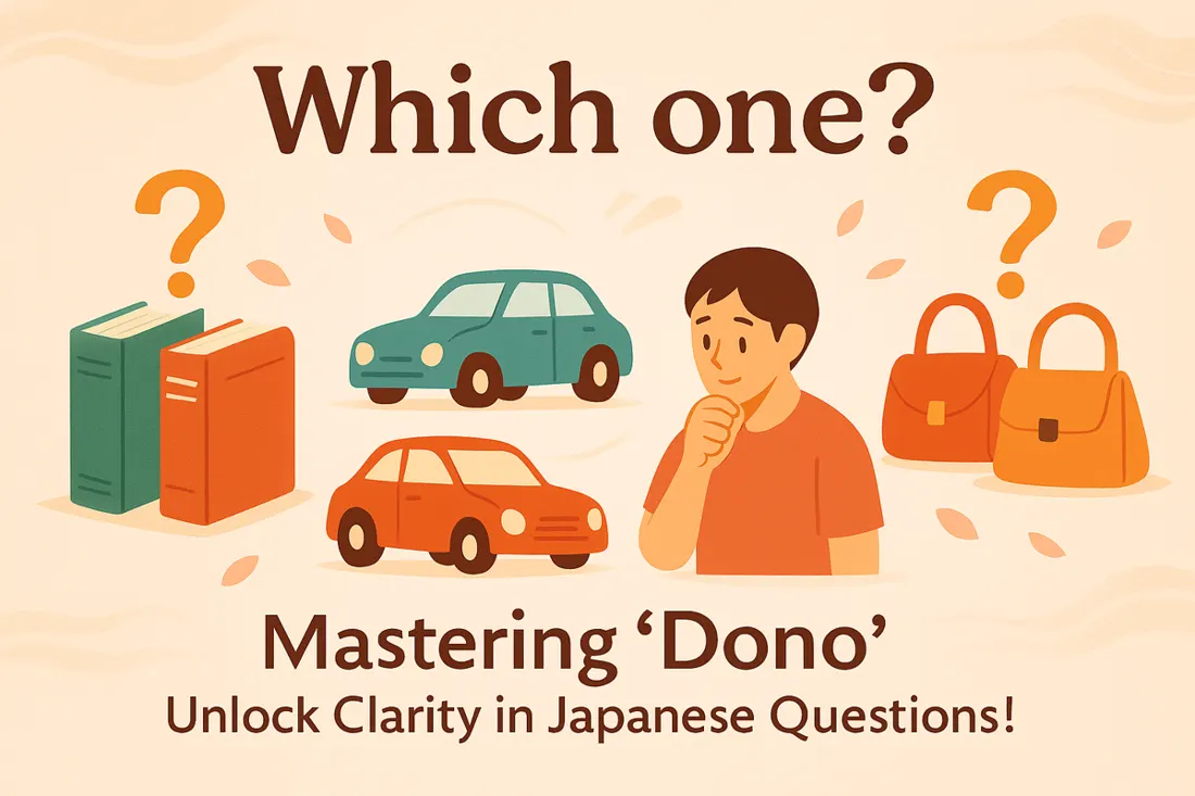 Dono Meaning Japanese: How to Use This Key Question Word