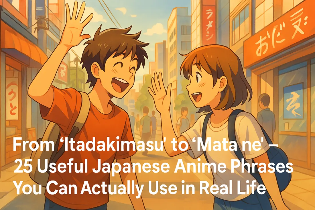 25 Useful Japanese Anime Phrases for Real Life