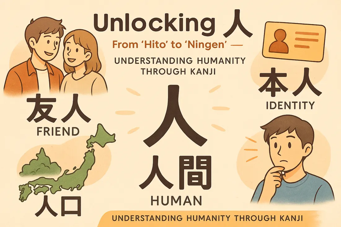 How to Write and Use the Person Kanji (人)