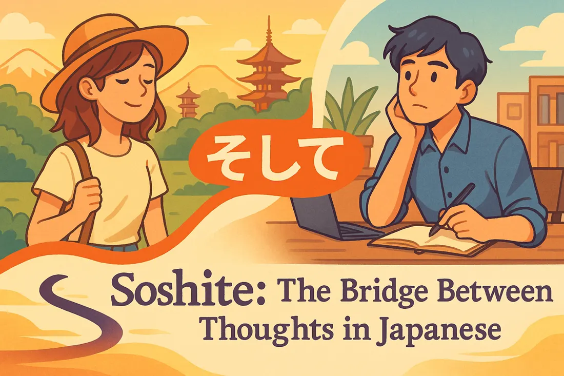 Soshite: How to Use This Essential Japanese Conjunction