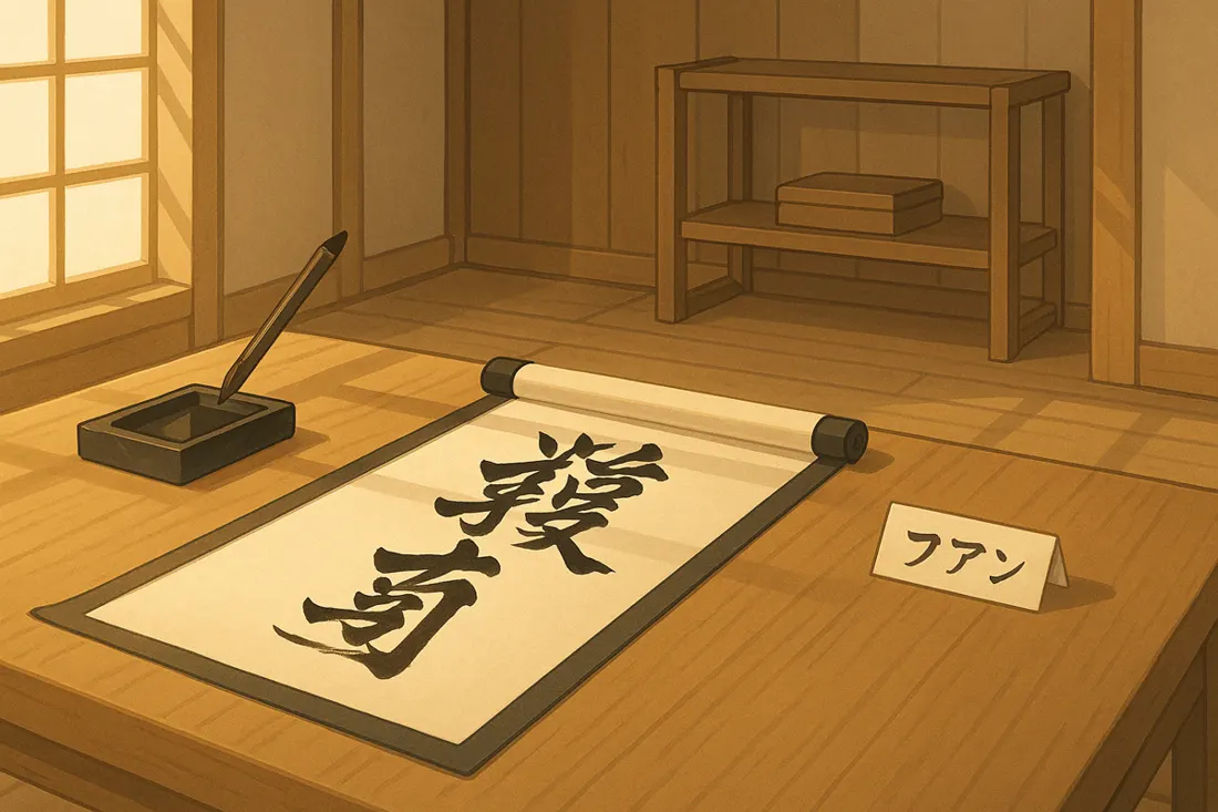 How to Write and Say Juan in Japanese